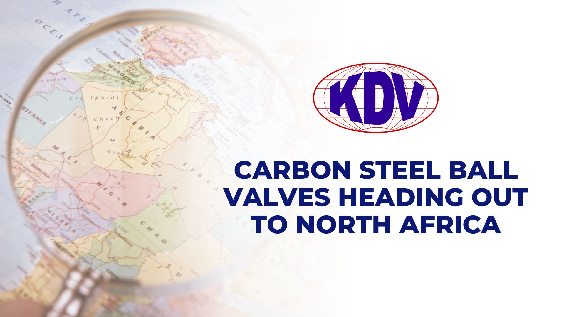 KDV Australia news - ball valves in north africa