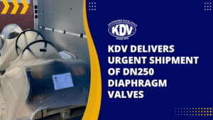 Shipment of DN250 Diaphragm Valves