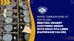 DN40 PFA Lined Diaphragm Valves-KDV AU